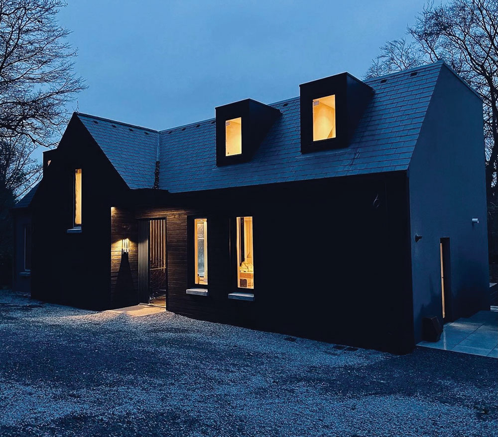 sleek new build in Co Down