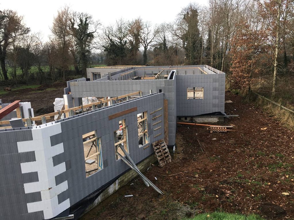 modern icf new build