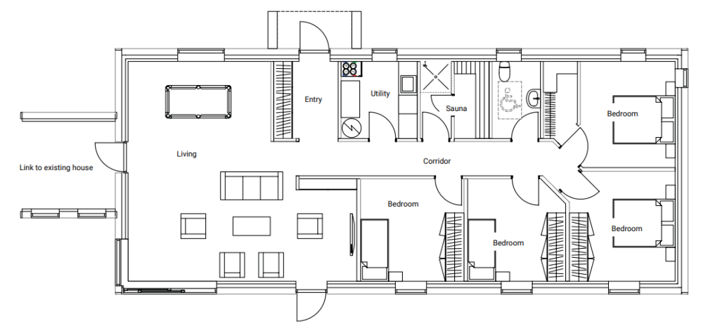 timber frame extension