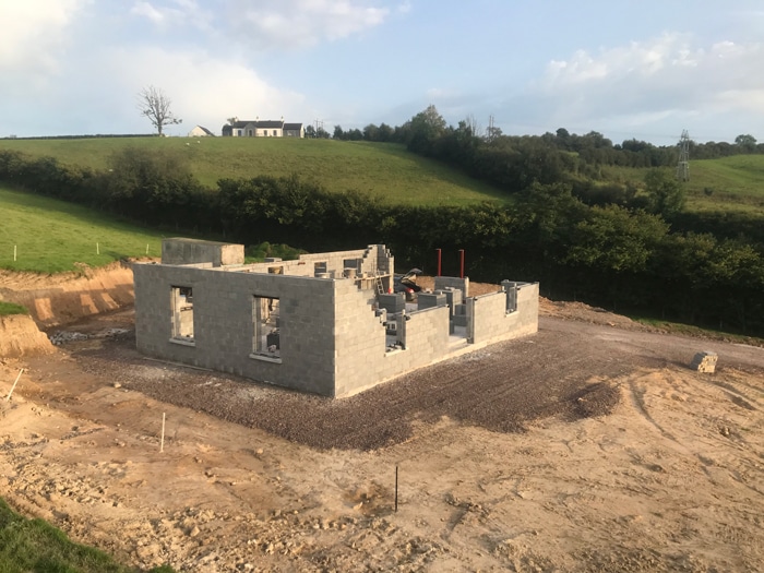 Passive house in co tyrone