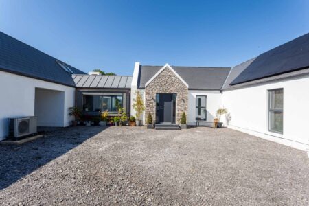 H shaped bungalow